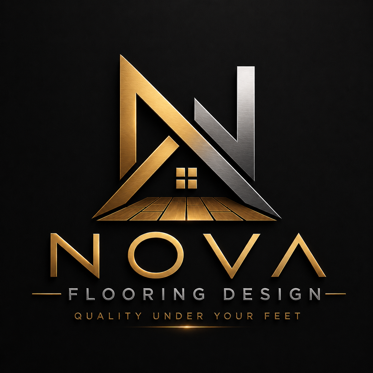 Nova Flooring Design logo — quality under your feet